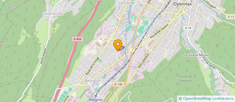 localisation de l'entreprise ZEFIMMO  BELLIGNAT