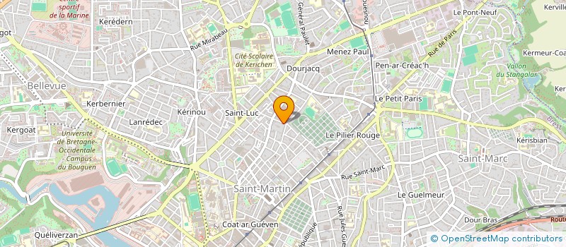 localisation de l'entreprise ZEFIROISE CONSULTING AGENCY à BREST