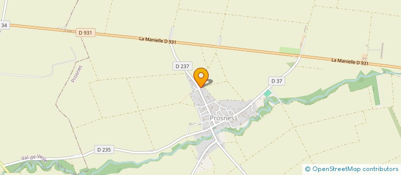 localisation de l'entreprise ZEFOG  PROSNES