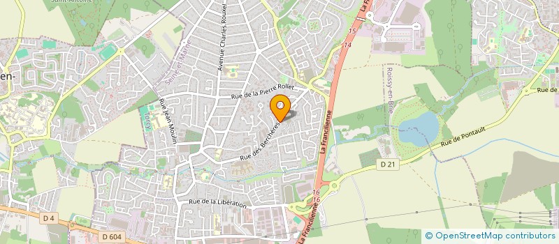 localisation de l'entreprise ZEGA CAR  PONTAULT-COMBAULT