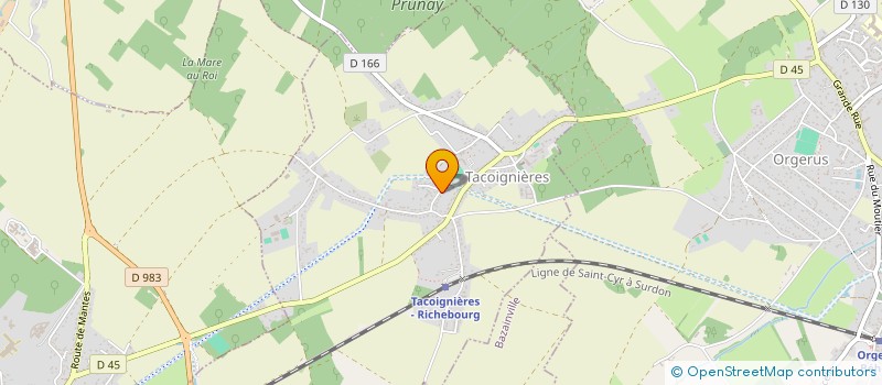 localisation de l'entreprise ZEGGANE GREENRIDE  TACOIGNIERES