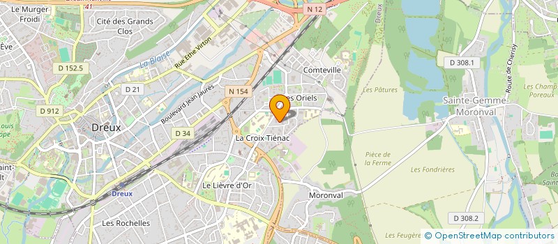 localisation de l'entreprise ZEHN GROUPE  DREUX