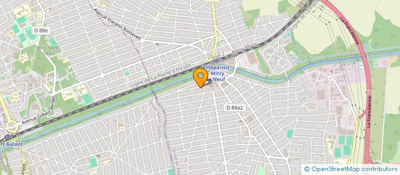 localisation de l'entreprise ZEHWOL  VILLEPARISIS