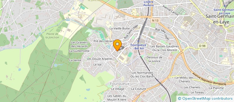 localisation de l'entreprise ZEIDA'NET  SAINT-GERMAIN-EN-LAYE