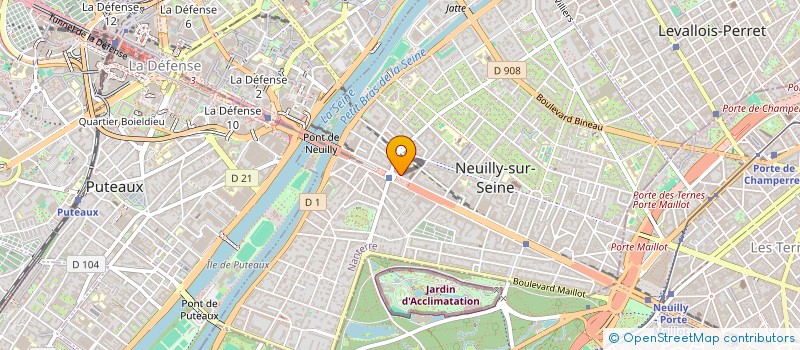 localisation de l'entreprise ZEIDAN NEUILLY 6D à NEUILLY-SUR-SEINE