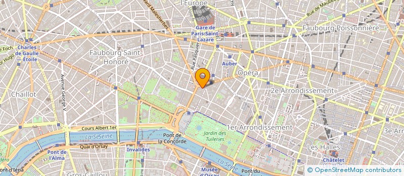 localisation de l'entreprise ZEINA ALLIANCE à PARIS