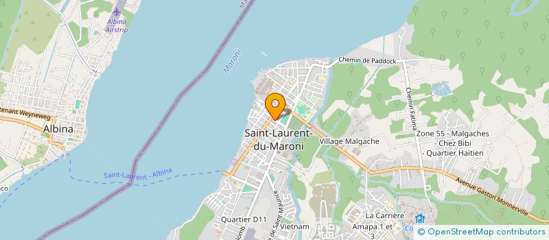 localisation de l'entreprise ZEISTER ZENDINGS GENOOTSHAP à SAINT-LAURENT-DU-MARONI