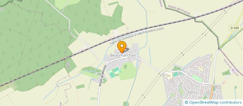 localisation de l'entreprise ZEIT & CO  OTHIS