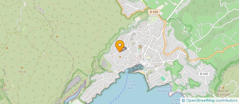 localisation de l'entreprise ZEITOUN / DOMERGUE à CASSIS