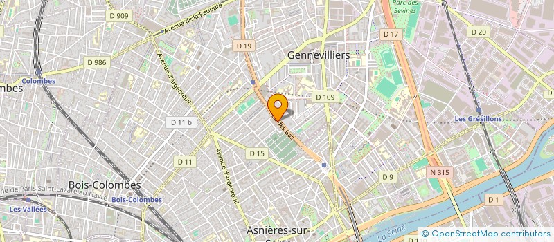 localisation de l'entreprise ZEITOUN ELODIE ET BRYAN  ASNIERES-SUR-SEINE