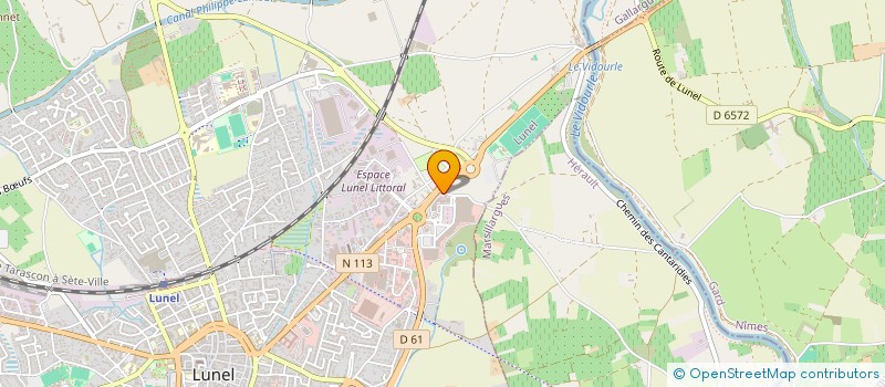 localisation de l'entreprise ZEITOUN INVEST  LUNEL