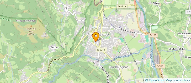 localisation de l'entreprise ZEJACSAN  ARGELES-GAZOST