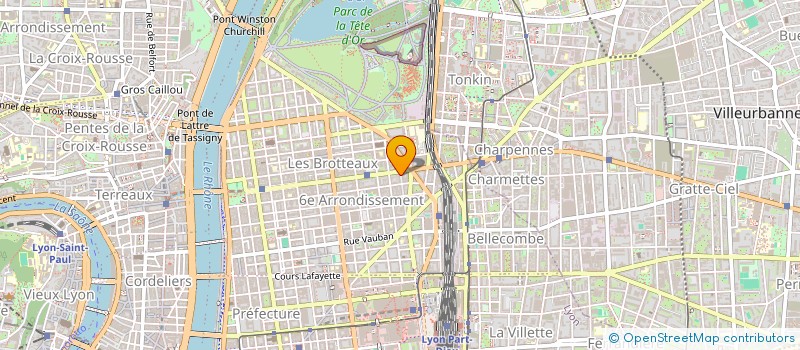 localisation de l'entreprise ZEK BROS à LYON