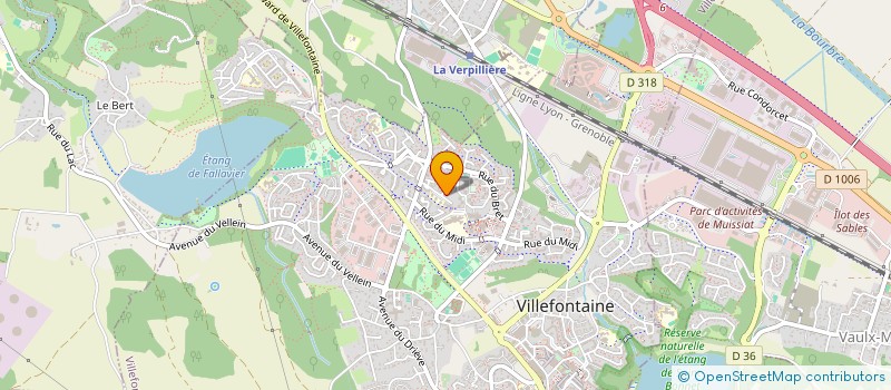 localisation de l'entreprise ZEKA MARKET  VILLEFONTAINE