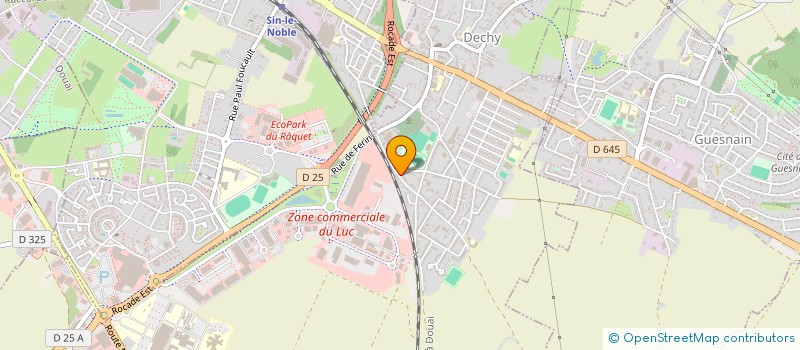 localisation de l'entreprise ZEKHNINI-GENDERKA-IMMOBILIER  DECHY