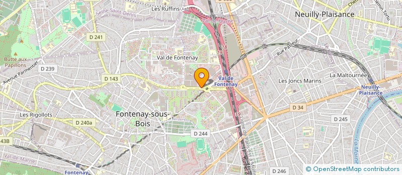 localisation de l'entreprise ZEKI  FONTENAY-SOUS-BOIS