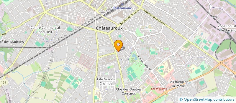 localisation de l'entreprise ZEKIMMO à CHATEAUROUX