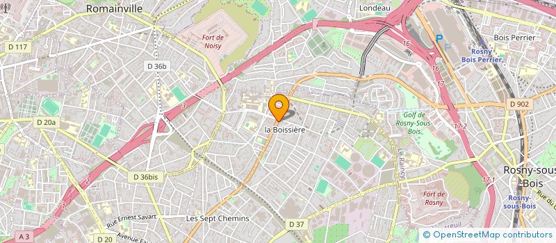 localisation de l'entreprise ZEKSER-FAG à MONTREUIL