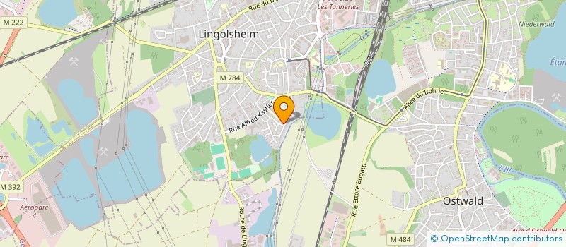 localisation de l'entreprise ZEL  LINGOLSHEIM