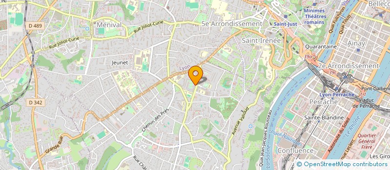 localisation de l'entreprise ZEL BUSINESS SERVICES à SAINTE-FOY-LES-LYON