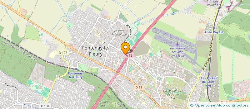 localisation de l'entreprise ZEL-RON à FONTENAY-LE-FLEURY