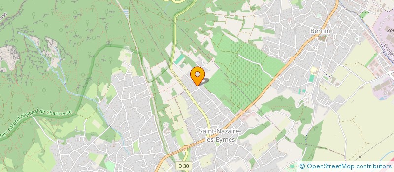 localisation de l'entreprise ZELAIN  SAINT-NAZAIRE-LES-EYMES