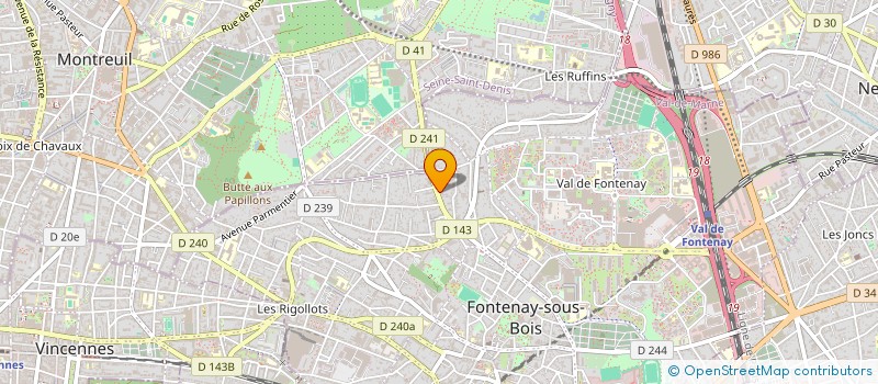 localisation de l'entreprise ZELCOM à FONTENAY-SOUS-BOIS