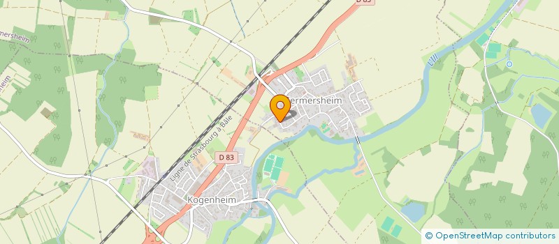 localisation de l'entreprise ZELCOVA  KERTZFELD