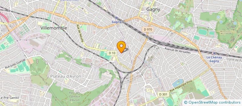 localisation de l'entreprise ZELDA RENOVATION  VILLEMOMBLE