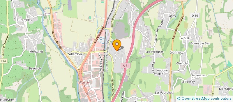 localisation de l'entreprise ZELDINV  VOGLANS