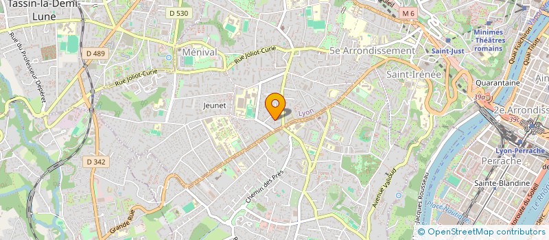 localisation de l'entreprise ZELE ETANCHEITE à LYON