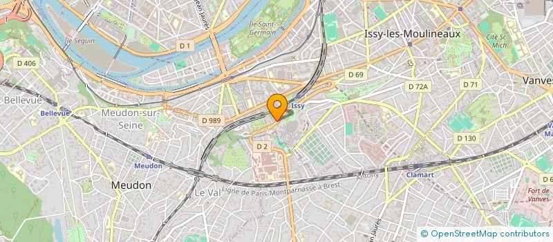 localisation de l'entreprise ZELEN SOLUTIONS à ISSY-LES-MOULINEAUX