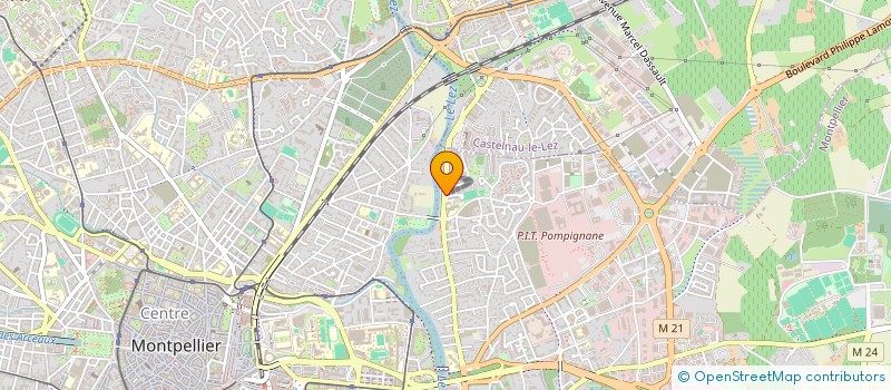 localisation de l'entreprise ZELEVEN à MONTPELLIER