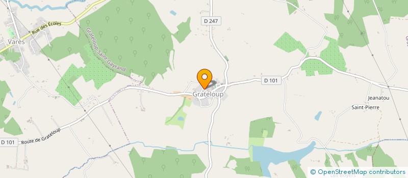 localisation de l'entreprise ZELFE  GRATELOUP-SAINT-GAYRAND