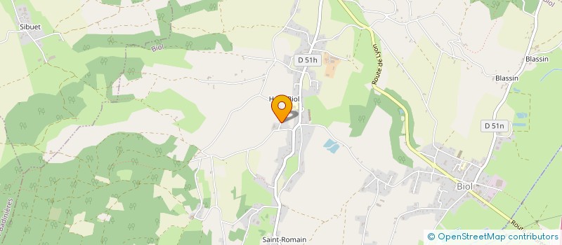 localisation de l'entreprise ZELFY à BIOL