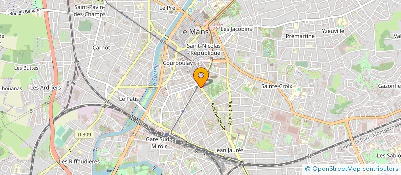 localisation de l'entreprise ZELIE  LE MANS