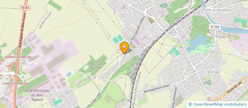 localisation de l'entreprise ZELIE  VENDIN-LE-VIEIL