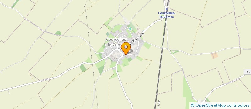 localisation de l'entreprise ZELIE  B  COURCELLES-LE-COMTE