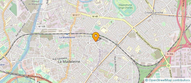 localisation de l'entreprise ZELIG CONSULTANTS à MARCQ-EN-BARŒUL