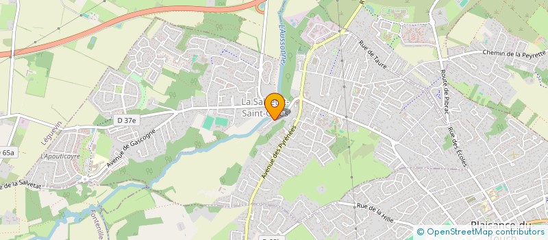 localisation de l'entreprise ZELIHA AND FRIENDS  LA SALVETAT-SAINT-GILLES