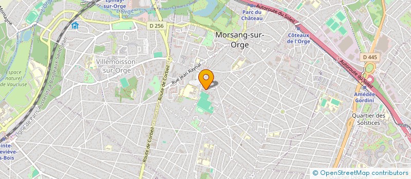 localisation de l'entreprise ZELIM à MORSANG-SUR-ORGE