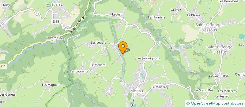 localisation de l'entreprise ZELIMMO  MONTCEL