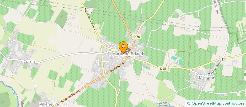 localisation de l'entreprise ZELIO  TERRANJOU