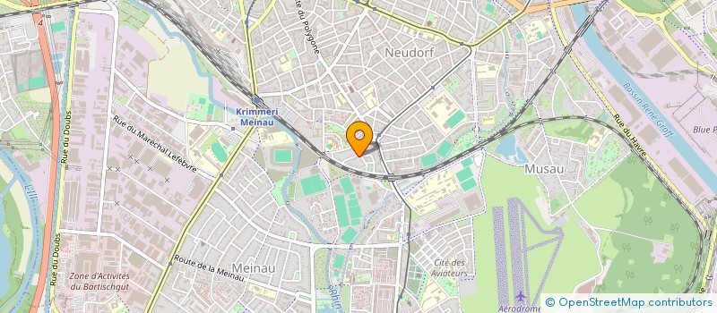localisation de l'entreprise ZELIO IMPACT à STRASBOURG