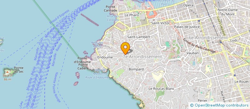 localisation de l'entreprise ZELISA à MARSEILLE