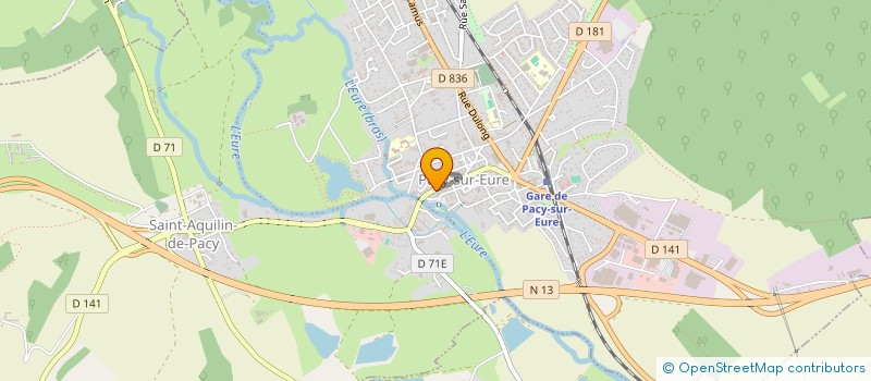 localisation de l'entreprise ZELLY  PACY-SUR-EURE