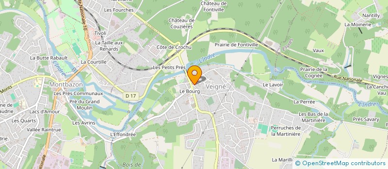 localisation de l'entreprise ZELMANSKI  VEIGNE