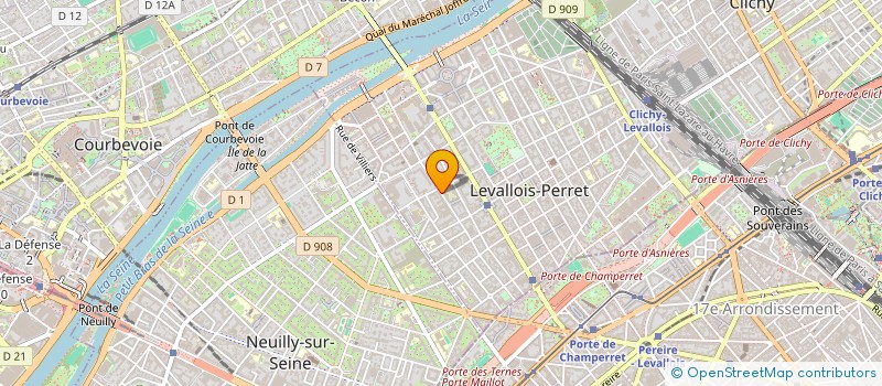 localisation de l'entreprise ZELMIS LEVALLOIS à LEVALLOIS-PERRET