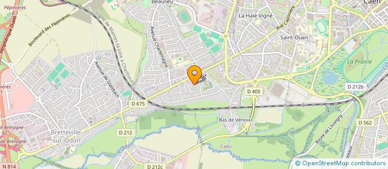 localisation de l'entreprise ZELOUIMMO à CAEN