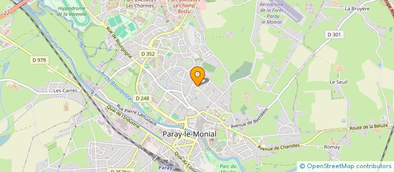localisation de l'entreprise ZELOUIS à PARAY-LE-MONIAL